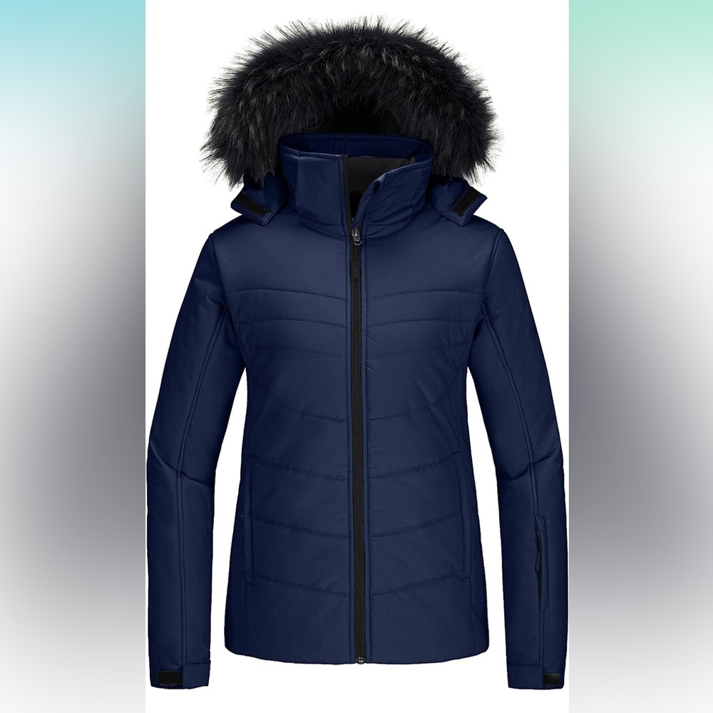 Women’s Navy Ski Jacket - sz L